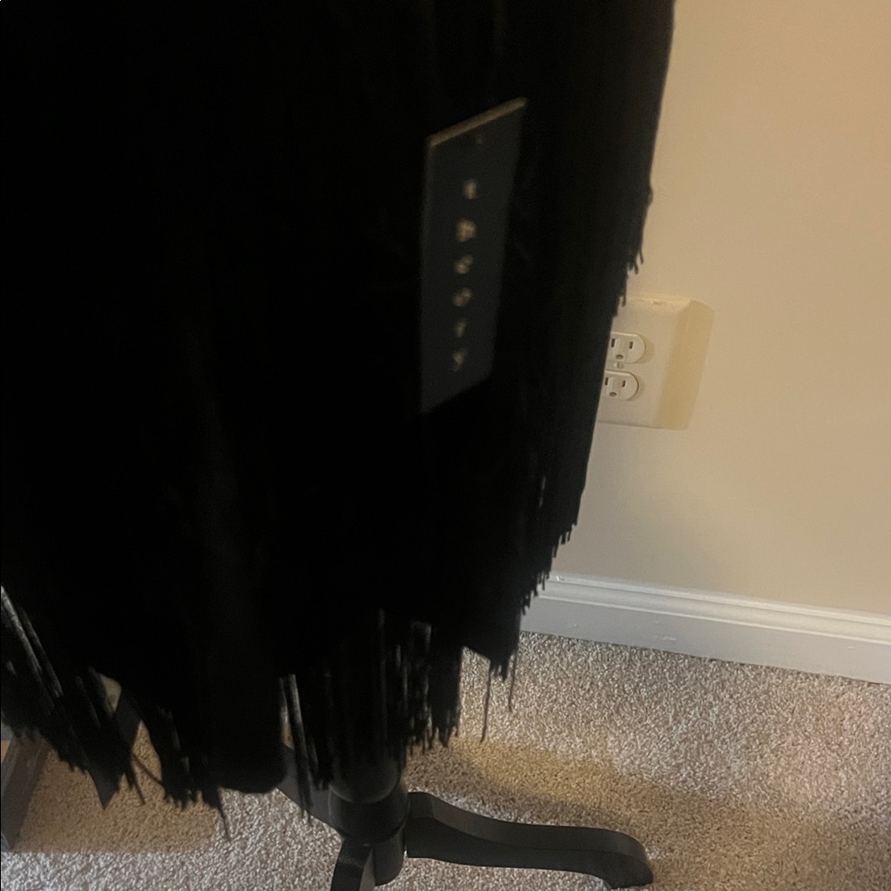 Theory Black Mini Skirt